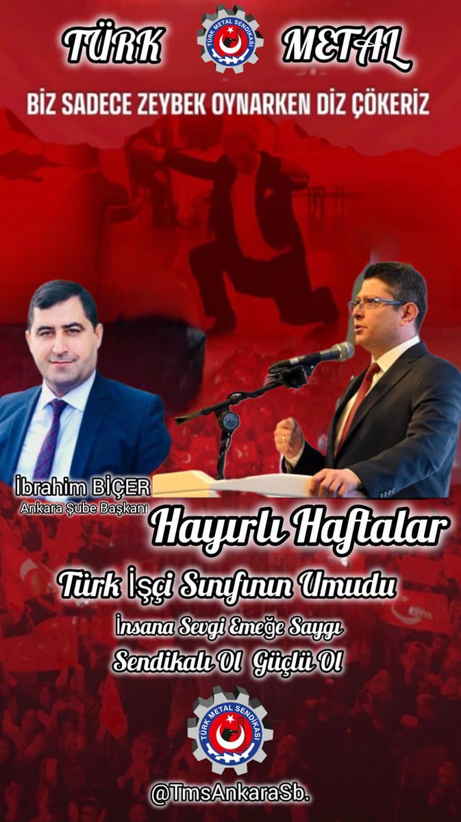 İBRAHİM BİÇER (@ibrahimbicer60) on Twitter photo Zor zamanların büyük İNSANI...
Türk İşçi Sınıfının LİDERİ...
Buzkıran gemimizin tecrübeli KAPTANI ;
26 yılı aşkın sendikal tecrübesi,üstün liderlik vasfı ile Metal emekçilerini güzel günlere kavuşturacağına inancımız tam sayın Genel Başkanım <a href="/AltundagUysal/">Uysal ALTUNDAĞ</a>
#TmsAnkaraŞube Zor zamanların büyük İNSANI...
Türk İşçi Sınıfının LİDERİ...
Buzkıran gemimizin tecrübeli KAPTANI ;
26 yılı aşkın sendikal tecrübesi,üstün liderlik vasfı ile Metal emekçilerini güzel günlere kavuşturacağına inancımız tam sayın Genel Başkanım <a href="/AltundagUysal/">Uysal ALTUNDAĞ</a>
#TmsAnkaraŞube