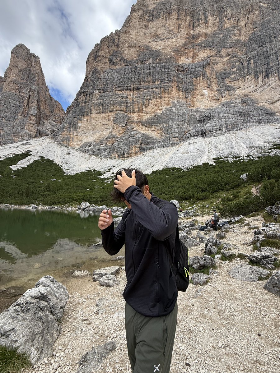alex_albon's tweet image. The Dolomites got me rock hard🏔️😂