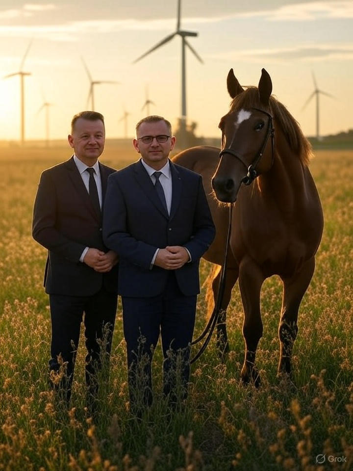 Turbiny degenerują DNA. Na farmie wiatrowej odkryto konia z dwoma chujami.