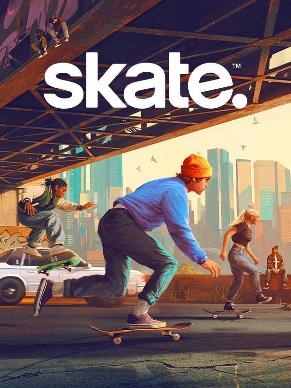 First cover art for the new ‘SKATE’ game.