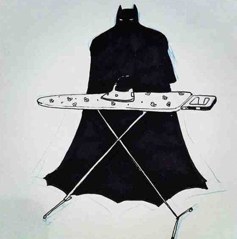 AmraSeldon's tweet photo. Ser un superheroi implica que de vegades s'han de fer tasques incòmodes...
Art © Olly Moss
#Diumenge
#Bugada
#Batman https://t.co/Uv2vgxXlnx
