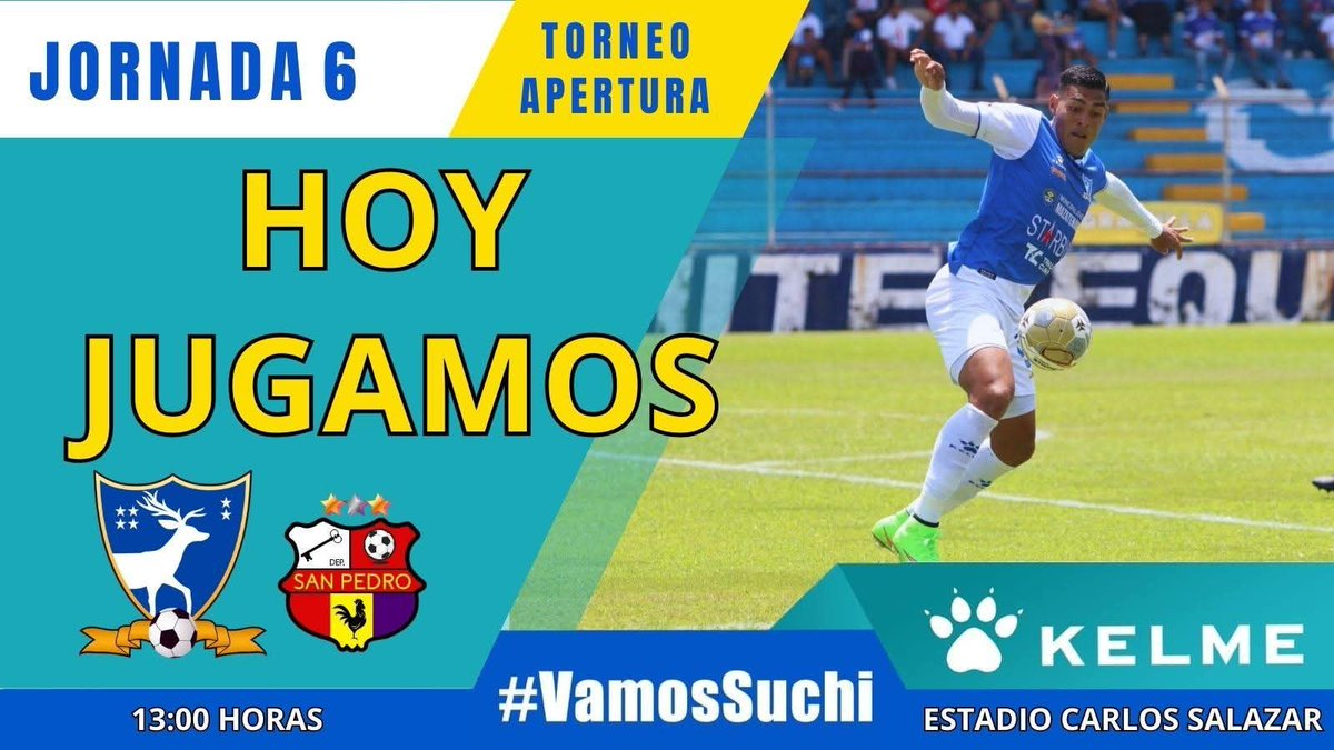 Buen día #VenadosIncondicionales nos vemos hoy a la 13:00 horas, en el estadio para apoyar a nuestro equipo. #VamosSuchi