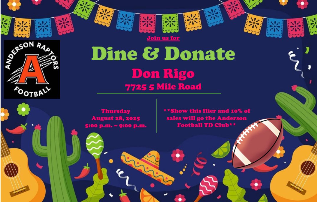 Double dip opportunity!

Come out and support a fabulous local Anderson family owned boutique for our annual Sip &amp; Shop at Mercantile on Main from 11am-6pm on Thursday 8/26 and then come out for dinner that same night at Don Rigo from 5-9pm! 

It’s a win-win to raise $!