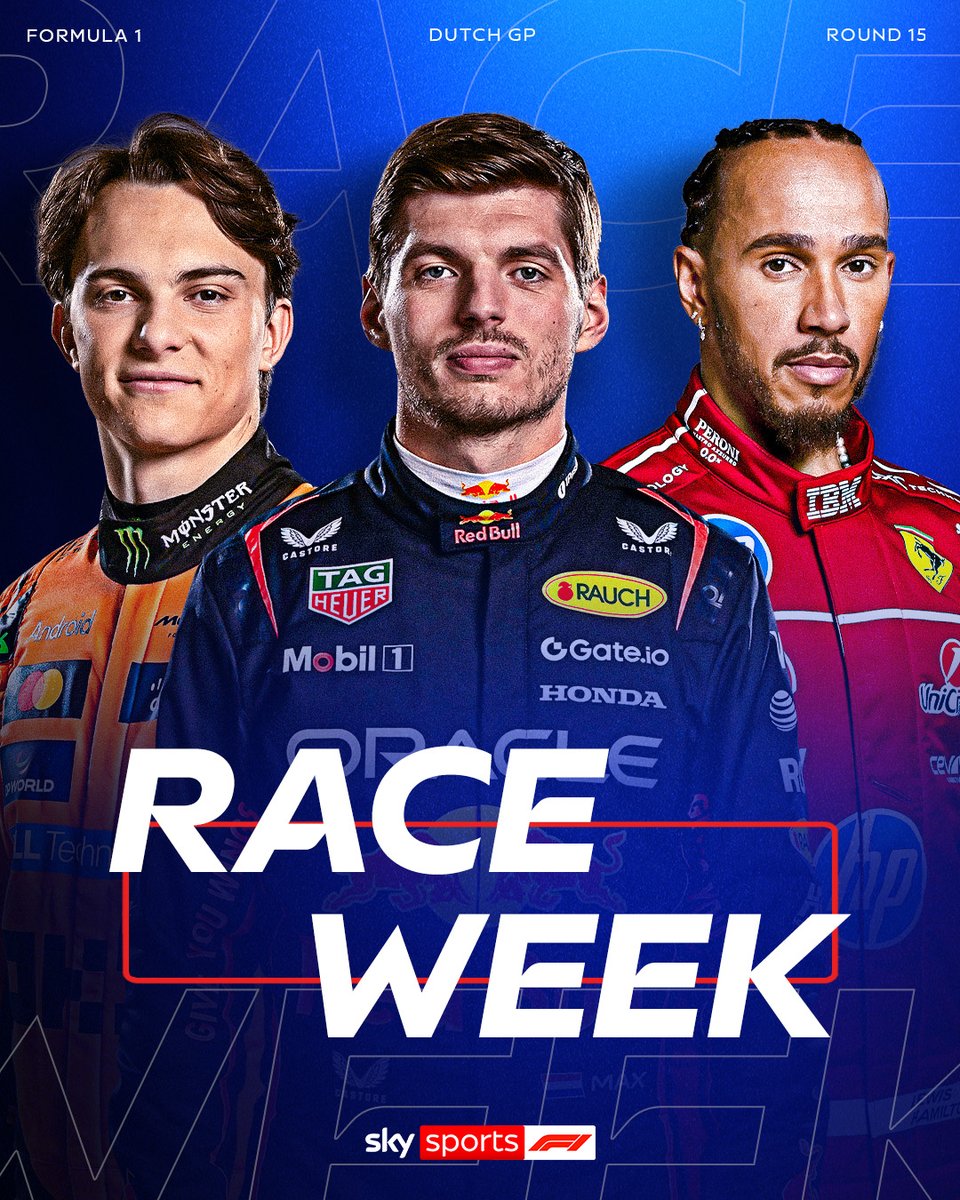 WE ARE BACK 🤩

It's race week for the Dutch Grand Prix 🙌