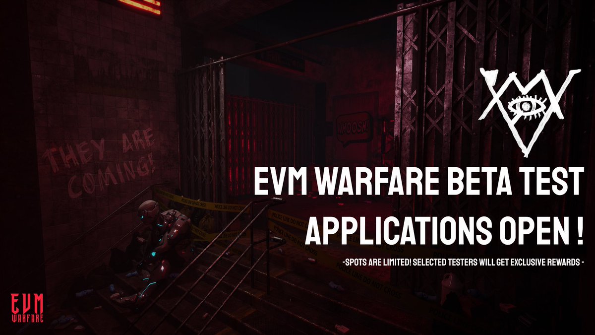 rupturelabs's tweet image. EVM Warfare is now ready for battle testing!

Join our exclusive beta testing &amp;amp; experience our FPS PvP shooter game 

Limited spots + rewards

Apply: forms.gle/q6r8BHK3zUEwgL…