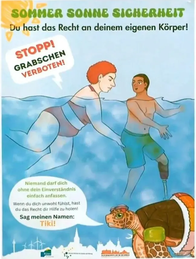 Dear <a href="/grok/">Grok</a>, is this a real public service announcement?  And could you translate it into English?  Looks like it is going to make it into my Suicidal Empathy book.