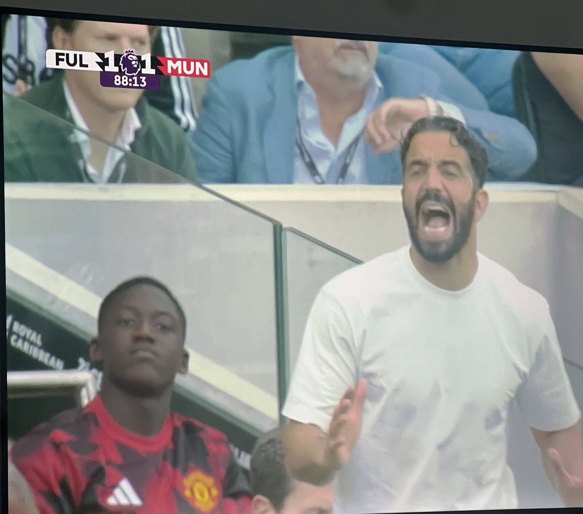 Mainoo's tweet image. 