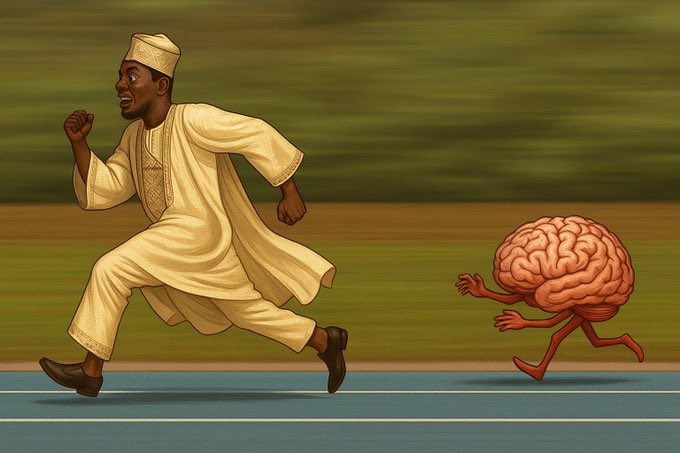 Many #Nigerians and #Biafrans are continuously running  away from common sense in critical matters  that can free them from the contraption called #Nigeria .