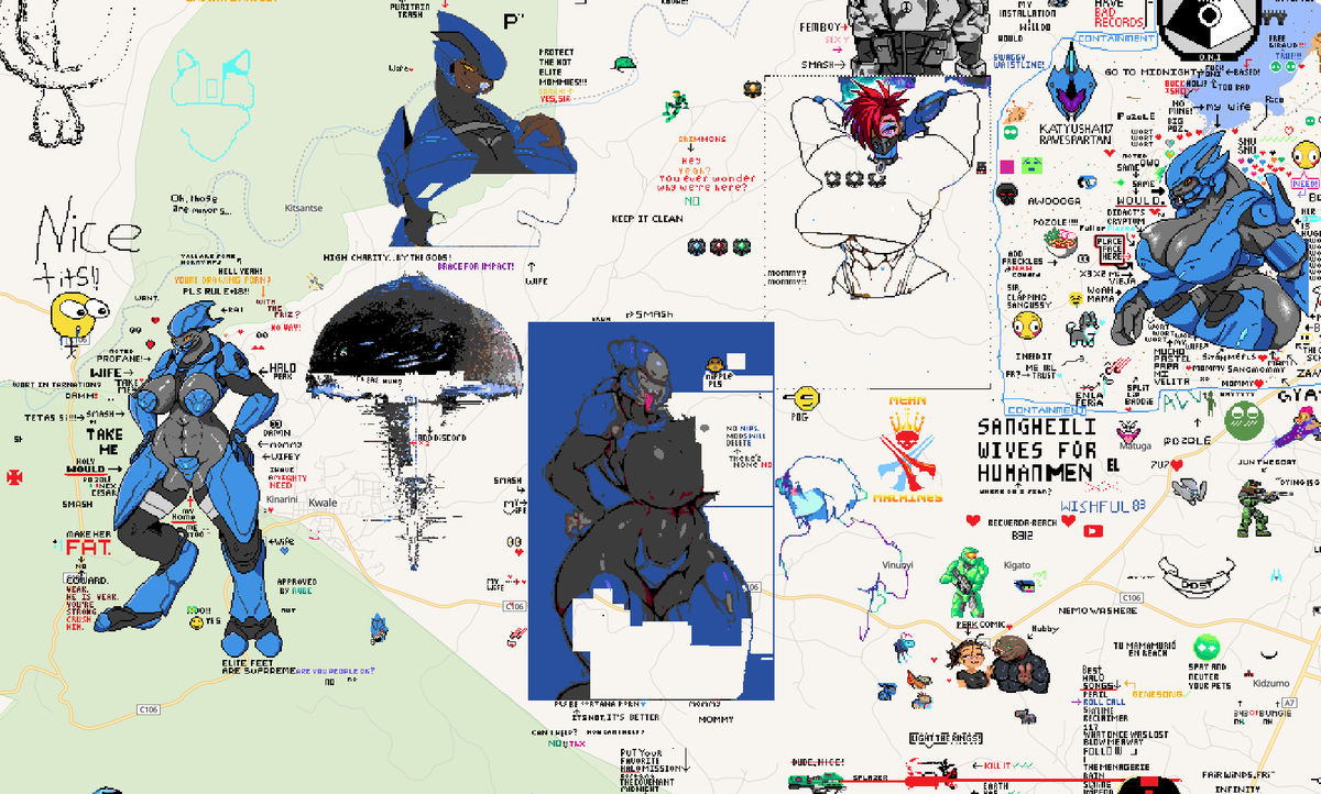 madis259's tweet image. You guys have lowkey been sleeping on wplace sangheili porn