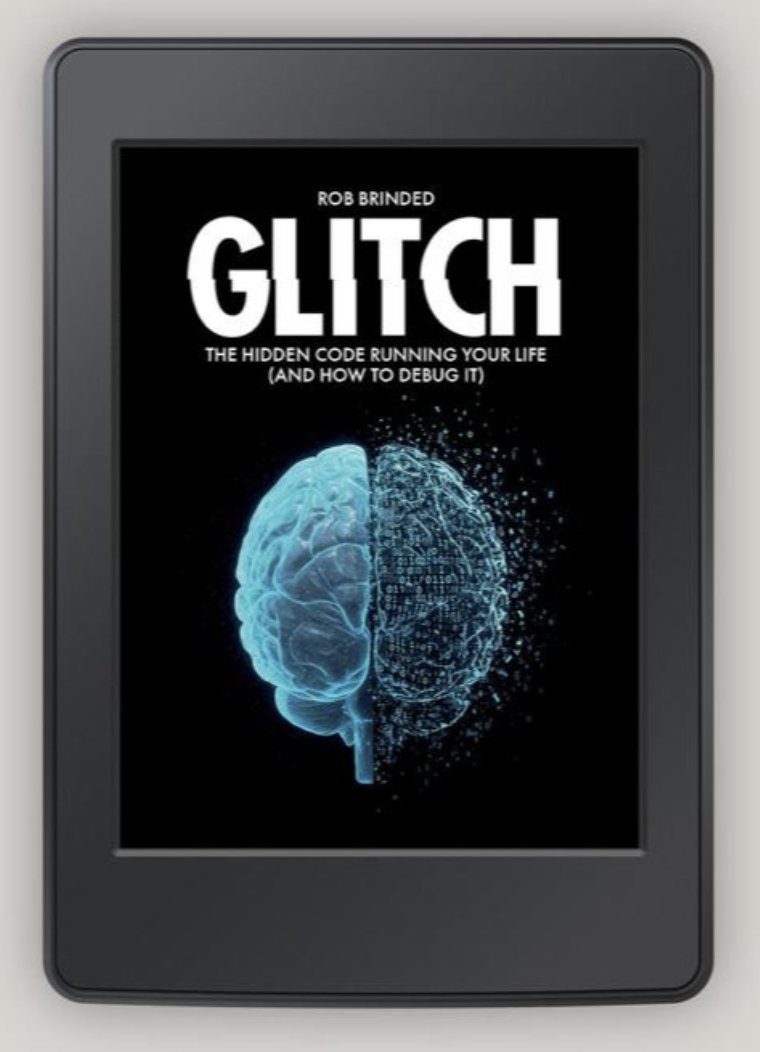 RobBrinded's tweet image. Almost ready for launch 🔥

Glitch - The Hidden Code Running Your Life (And How To Debug It)

This book will change you and your life. LFG 🔥
#adminmode #hamsterwheels #highperformancemind #freedom @PresntDesign