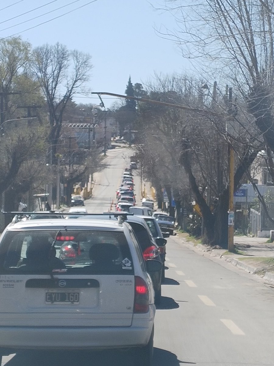 Sierras chicas #Salsipuedes  Caos en la ruta E-53