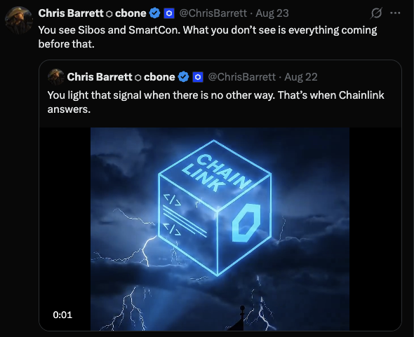 LinkWarLord's tweet photo. Safe to say we can expect to see something pretty huge within the next 4 weeks $Link https://t.co/AEHgmHTicD