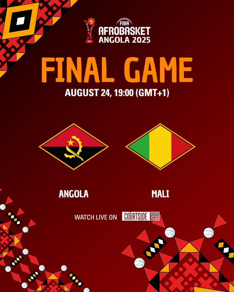 👉🏾 After 12 days of intense competition, #TheTimeIsNow to have a new champion! 👑 
💭 Which team will lift the #AfroBasket trophy? 🏆