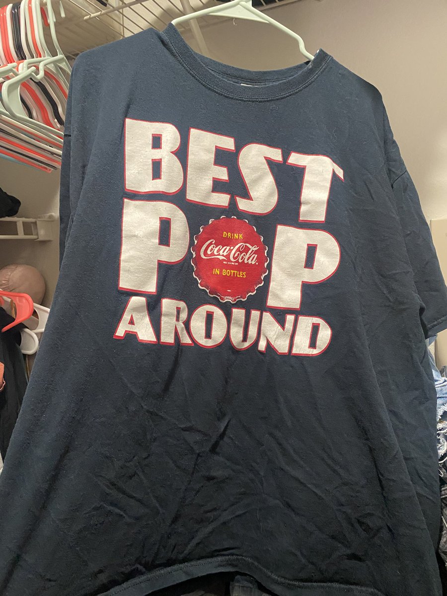 kel (@imnoloon) on Twitter photo yesterday <a href="/mark_sebetka/">mark sebetka</a> made me take this old shirt he had after i accidentally let my minnesota slip in front of him and allison and called it pop instead of soda. they did not like that yesterday <a href="/mark_sebetka/">mark sebetka</a> made me take this old shirt he had after i accidentally let my minnesota slip in front of him and allison and called it pop instead of soda. they did not like that