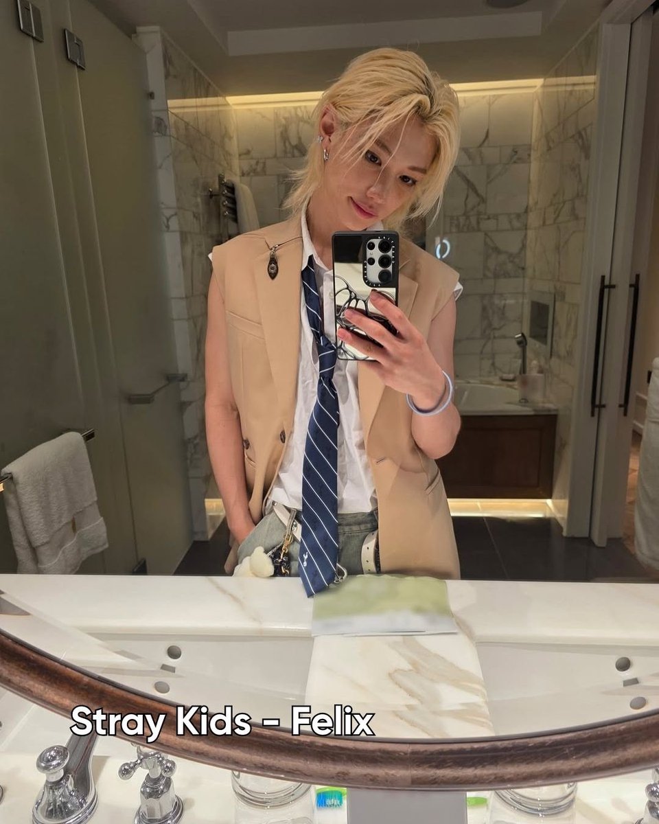 ✨ K-Pop idollerinin favori saç stili ne mi? Tabii ki bob kesim! 💇‍♀️

Hem modern hem zarif, ister sahnede ister günlük hayatta her ortama uyum sağlıyor. 

Görseller: Chaewon, Yeji, Felix, Winter, Hyunjin, NewJeans, Karina, Ryujin

#kpop #kpopstyle