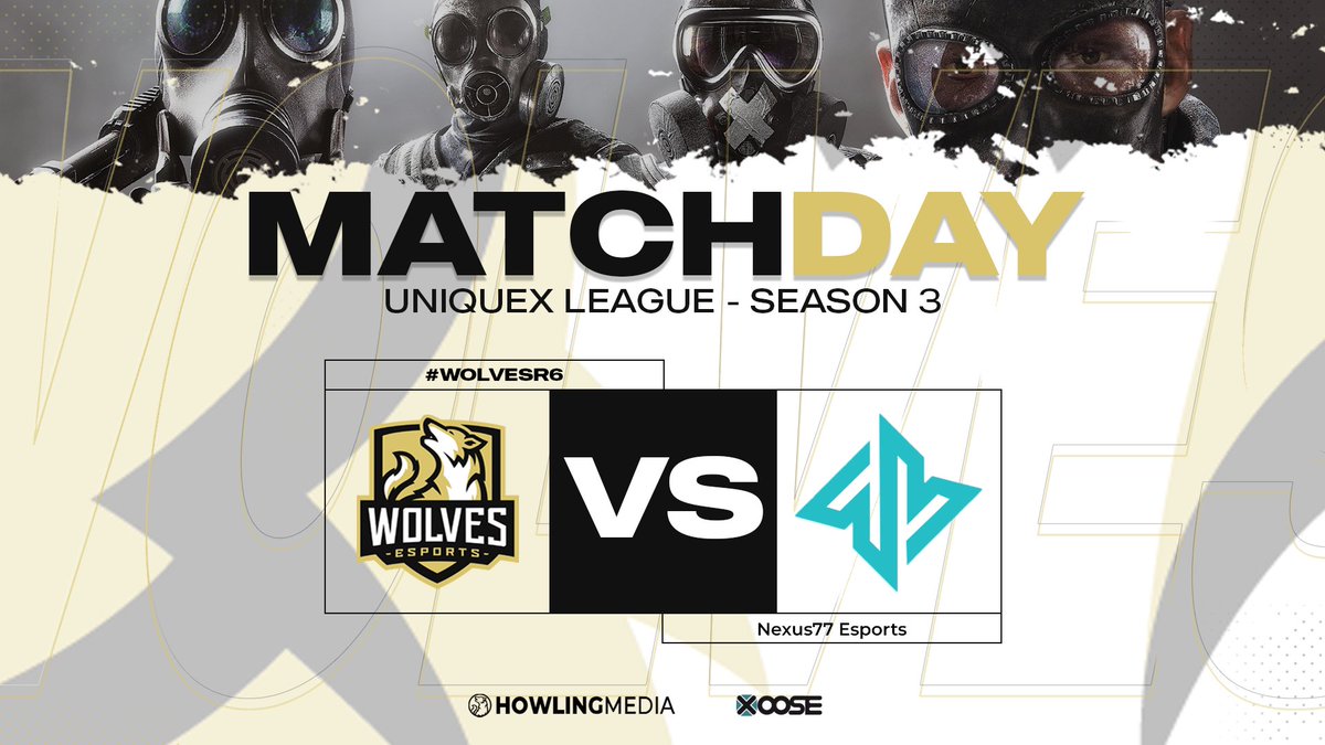 Wolves Esports (@wolves_esports) on Twitter photo A wild #WolvesR6 matchday approaches👀
We are facing <a href="/Nexus77Esports/">Nexus77 Esports</a> in the <a href="/UniqueX_League/">UniqueX League | Season III</a> at 20:00 CET.
Another win? Yes, please!
#KeepHowling A wild #WolvesR6 matchday approaches👀
We are facing <a href="/Nexus77Esports/">Nexus77 Esports</a> in the <a href="/UniqueX_League/">UniqueX League | Season III</a> at 20:00 CET.
Another win? Yes, please!
#KeepHowling