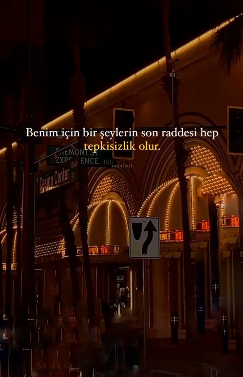 tepki yok sadece mesafe