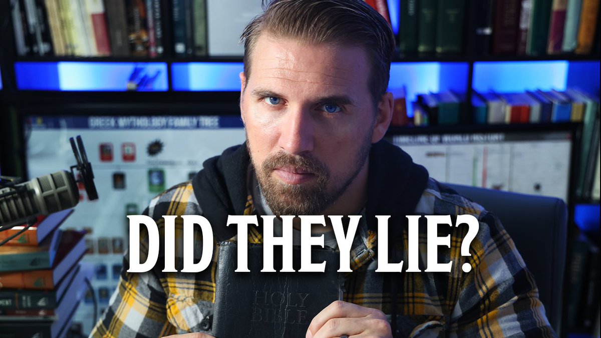 DerekPodcast's tweet photo. Were biblical authors crafting myth—or selling FAKE history? If not literal, why does 2 Peter 1:16 push back on “myths”? Derek digs into intention, genre, and honesty. Watch video on YouTube below in comments.
#MythVision #MythVsHistory #BiblicalStudies #Deconstruction https://t.co/auOxBLRm8g