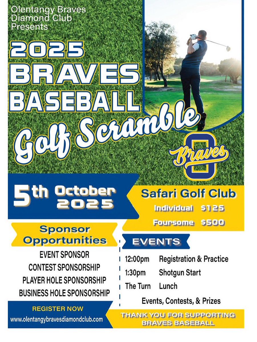 Registration for our annual golf outing 

olentangybravesdiamondclub.com