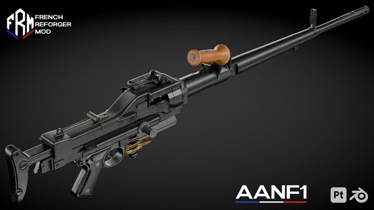 FRM_Arma's tweet image. 📢AANF1📢

Some pictures of the AANF1 made by @Chaser1Night !
Awsome work ! Huge thanks to him ! and impatient to work with him on others projects ! :)

@ArmaPlatform #armareforger #frenchreforgermod