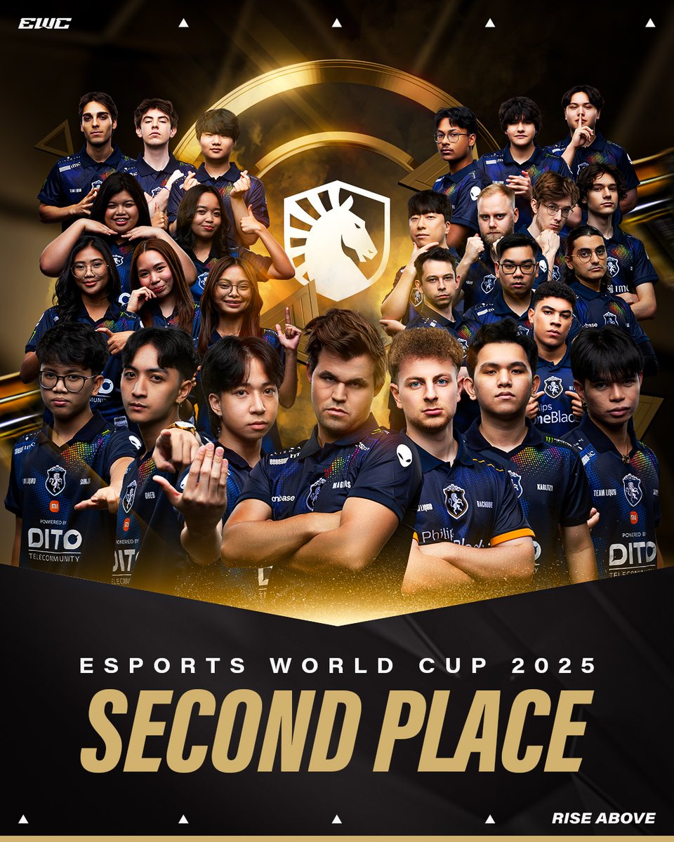 So close to victory, but the fight was unforgettable.

<a href="/TeamLiquid/">Team Liquid</a> take home the silver medal at EWC 25! 🥈💧