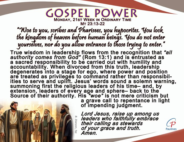 GOSPEL POWER
August 25, Monday, 21st Week in Ordinary Time
Mt 23:13-22
1st Reading- 1 Thes 1:1-5, 8b-10

<a href="/aldenrichards02/">Alden Richards</a> <a href="/mainedcm/">Maine Mendoza</a>
ADN &amp; ALDUB STRONGER TOGETHER
NO TO SOLO PROJECTS
ALDUB PaRin
#BOYCOTTEatBulaga1629