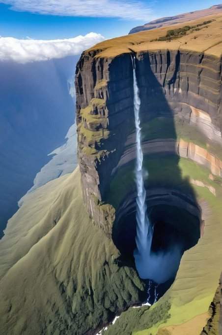 This is a very beautiful and spectacular place. Maybe it is very suitable for skydiving or paragliding, hahahaha