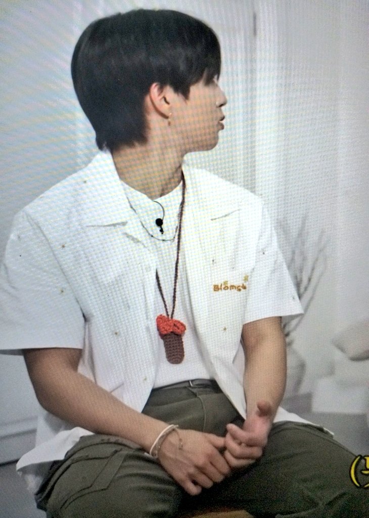 WHAT is that necklace mister?!