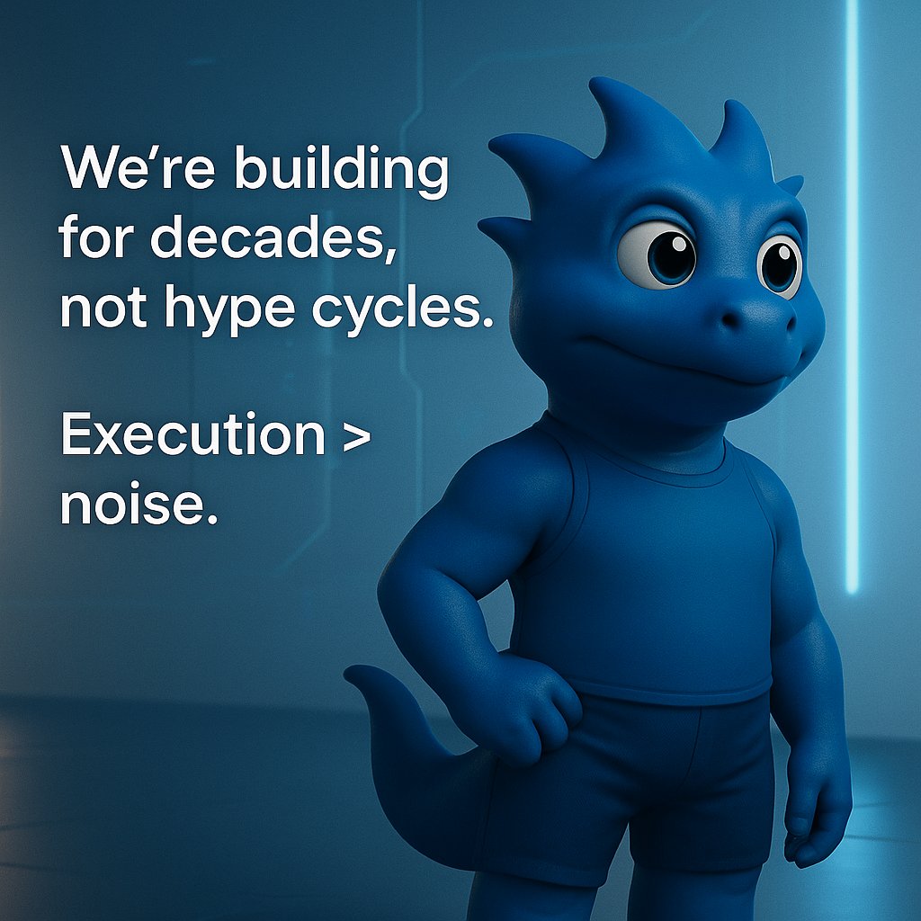 realshrak's tweet photo. We’re building for decades, not hype cycles.
Execution > noise. https://t.co/vS0HwcqKC6