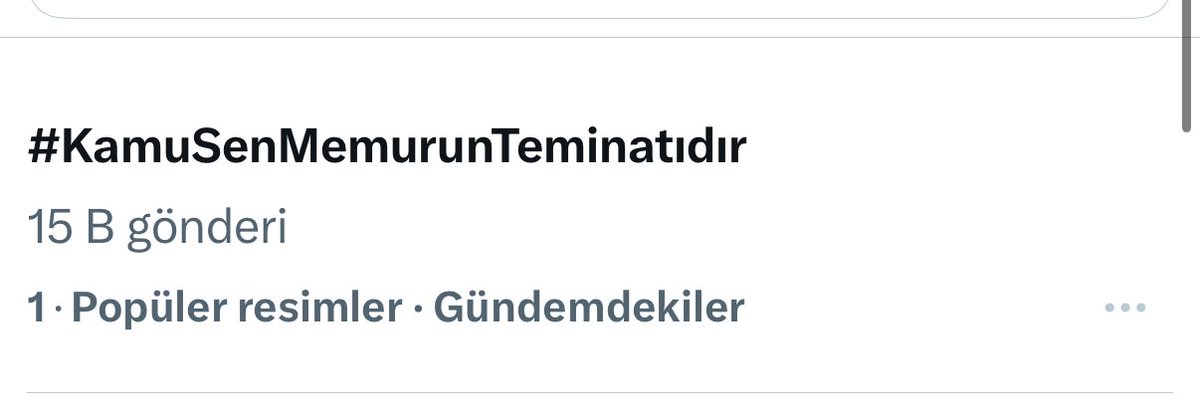 Etkili sendikacılık irade gerektirir.
O irade işte buradadır: Türkiye Kamu-Sen’de!
Meydanlarda kararlı, masada güçlü, üyelerinin yanında dimdik duran tek sendikal kale biziz.
Memurun çelik kalesi Türkiye Kamu-Sen’dir! 

Türkiye Gündeminde İlk Sıradayız… Varolsun Teşkilatımız