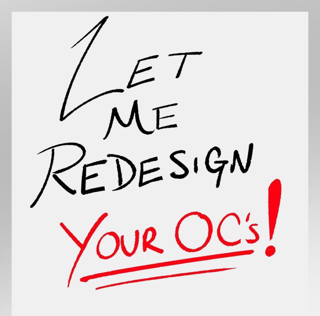 Follow and re-tweet, and I will try this on your OC!!!