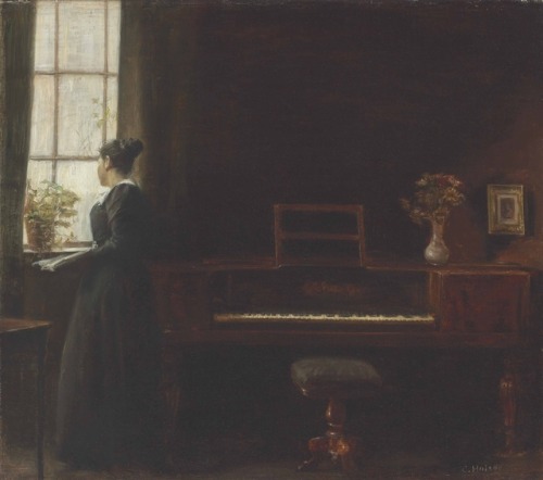 IsabelVasques7's tweet photo. 🎨Carl Vilhelm Holsøe (Danish, 1863-1935)
“Interlude” https://t.co/xFCUE3J9Ez