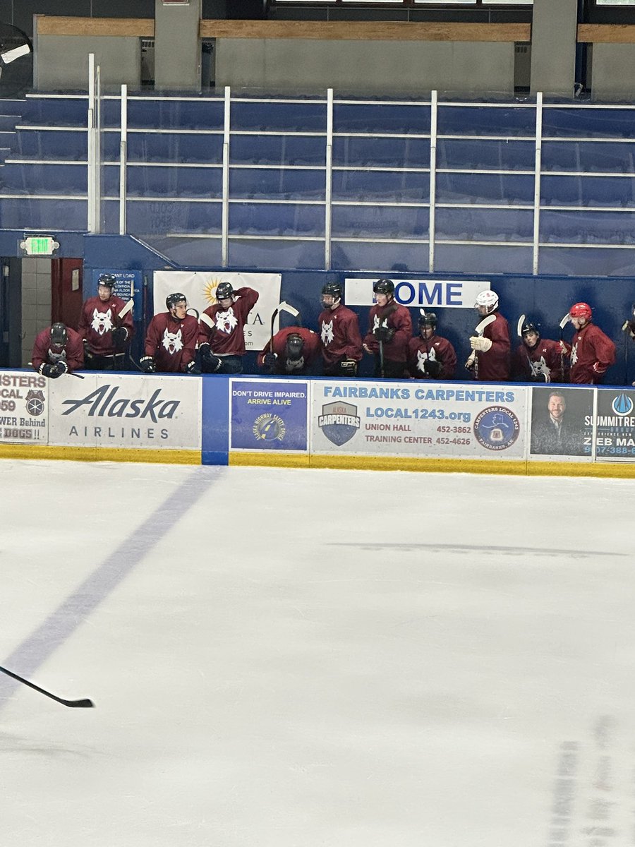 fbx_IceDogs's tweet photo. Fairbanks Ice Dogs 2025 Training Camp is underway. You can check out the action starting today at 5:30pm at the Big Dipper Ice Arena for our first public scrimmage. See you there!
#GoDogs #FairbanksIceDogs #GoIceDogs #NAHL #TrainingCamp #AlaskaHockey #Hockey #Fairbanks https://t.co/gssU9LrpDf