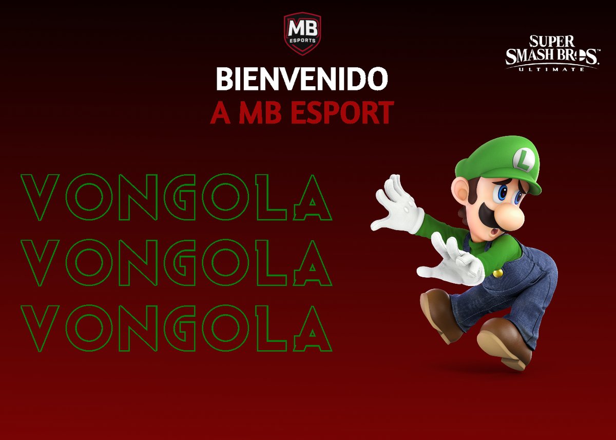 🚨 ¡Bienvenido a la familia MB Esport! 🚨

Hoy damos la bienvenida a Vóngola, quien se une a nuestro equipo.🍄🔥

Con su estilo único y gran dedicación, estamos seguros de que dejará huella en la escena competitiva.

💚 ¡Vamos con todo, <a href="/STAR_Vongola/">Vóngola 🇧🇴🍏</a> !
#MBEsport #SmashBros ❤🖤