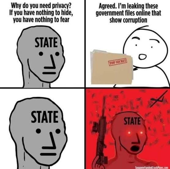 Antitechprevail's tweet image. #libertarian #antistatism #antitech #freedom #liberty #tedk