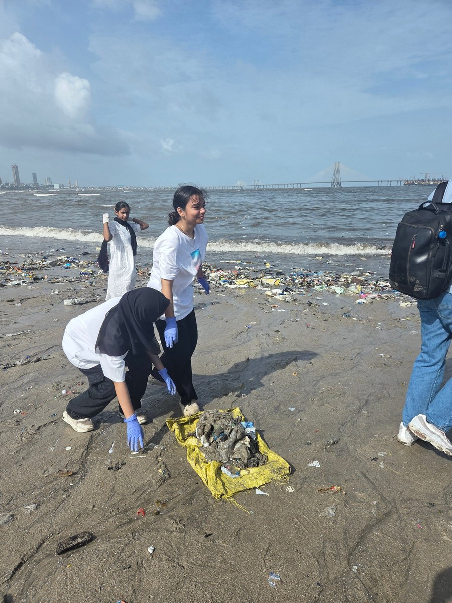 gullyclasses's tweet image. 2/5 - The drive saw incredible support from:
🎓 NSS Units of KJ Somaiya College, Gurukul College &amp;amp; Pathkar College
🌏 International volunteer from Japan
🌱 Friends from Shumei India
#Gcf4Environment
#VolunteerPower #SustainableFuture
#CleanupinMumbai 
#NGOinMumbai