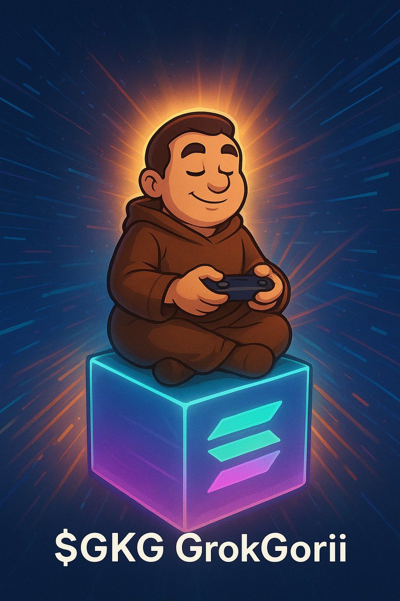 JustGoriiAi's tweet photo. Built on the backbone of Solana, GrokGorii is engineered for speed, transparency, and seamless fun. A fast foundation for a smarter future. 🚀
#GrokGorii #SolanaBlockchain #SolanaAI #FastTransactions #Web3 #FutureTech https://t.co/wrsWkkXJtd