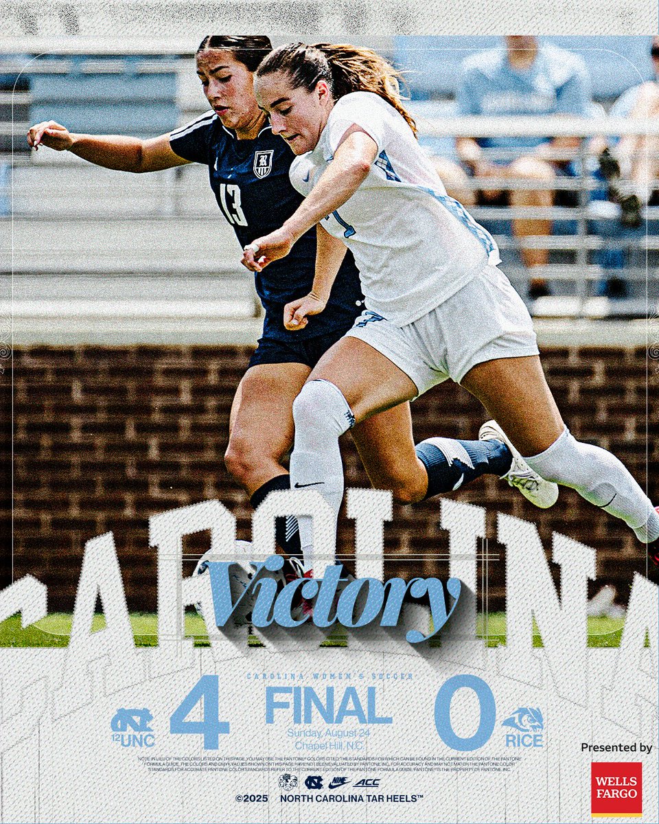 UNC Women's Soccer tweet media