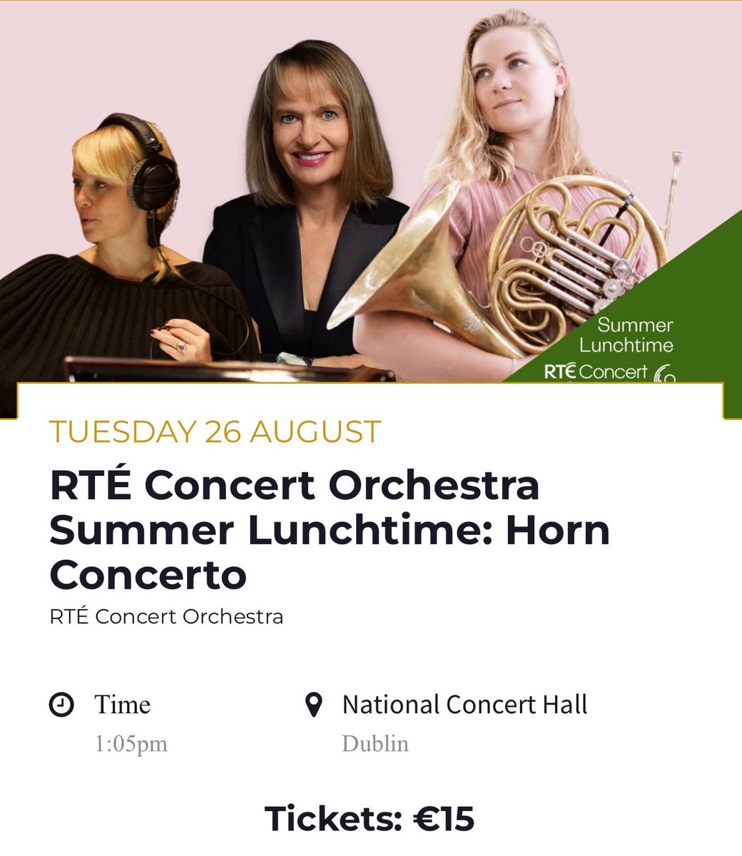 Stephen Bell (@stevebell62) on Twitter photo For the last of our Lunchtime Concerts on <a href="/RTElyricfm/">RTÉ lyric fm</a> presented by Liz Nolan, we present <a href="/rte_co/">RTÉConcertOrchestra</a> with soloists Hannah Miller & <a href="/ChristineHals/">Christine Hals</a> in music by female composers including <a href="/annedudleymusic/">Anne Dudley</a> <a href="/RPcomposer/">Rachel Portman</a> <a href="/wisemandebbie/">Debbie Wiseman</a> <a href="/InaBoyleSoc/">Ina Boyle Society Limited (IBSL)</a> & <a href="/DaniHoward6/">Dani Howard</a> Tuesday 1:15pm <a href="/NCH_Music/">National Concert Hall</a> For the last of our Lunchtime Concerts on <a href="/RTElyricfm/">RTÉ lyric fm</a> presented by Liz Nolan, we present <a href="/rte_co/">RTÉConcertOrchestra</a> with soloists Hannah Miller & <a href="/ChristineHals/">Christine Hals</a> in music by female composers including <a href="/annedudleymusic/">Anne Dudley</a> <a href="/RPcomposer/">Rachel Portman</a> <a href="/wisemandebbie/">Debbie Wiseman</a> <a href="/InaBoyleSoc/">Ina Boyle Society Limited (IBSL)</a> & <a href="/DaniHoward6/">Dani Howard</a> Tuesday 1:15pm <a href="/NCH_Music/">National Concert Hall</a>