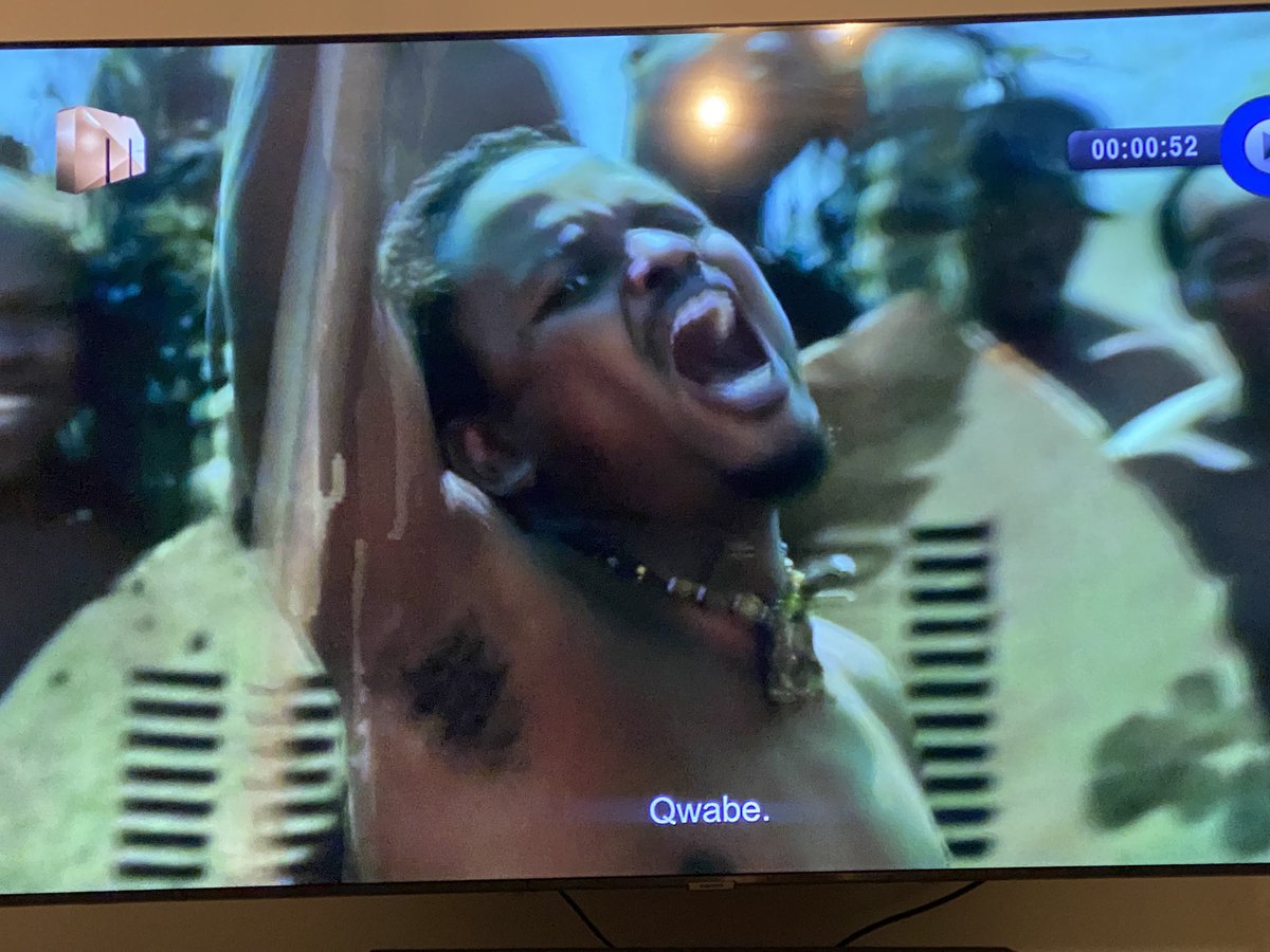 TheGyal_'s tweet photo. I was not ready for these two 😭😭 #ShakaiLembeS2 https://t.co/5CcunJ5Fwp