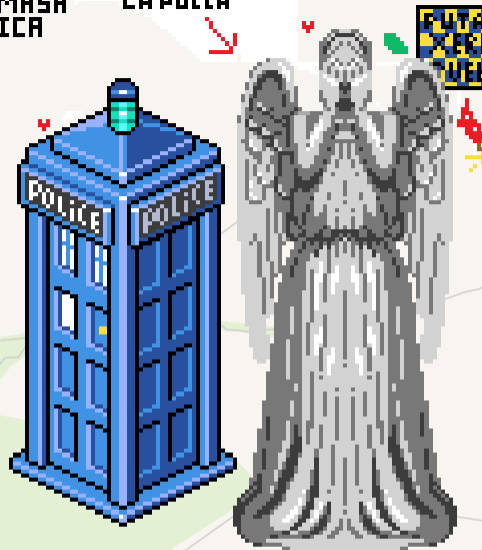 Quedaron bastante riconudos #wplace #DoctorWho