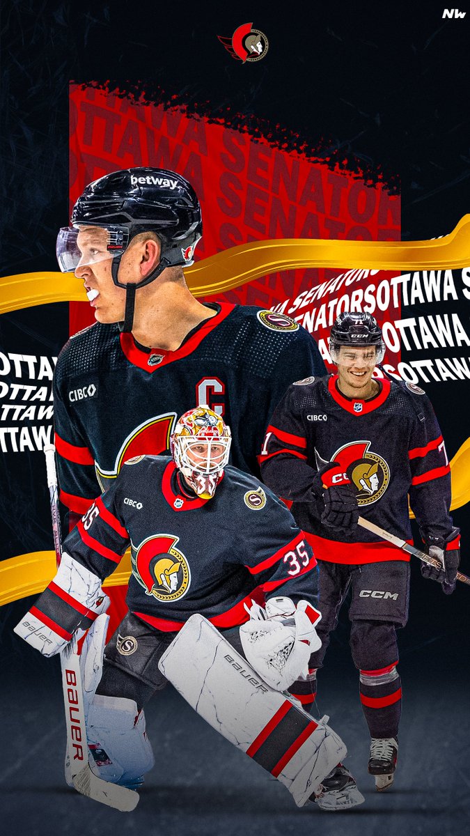 Day 20 of posting Sens Graphics until the <a href="/Senators/">Ottawa Senators</a>
let me make one for them officially.   
Instagram: NickWhite.designs