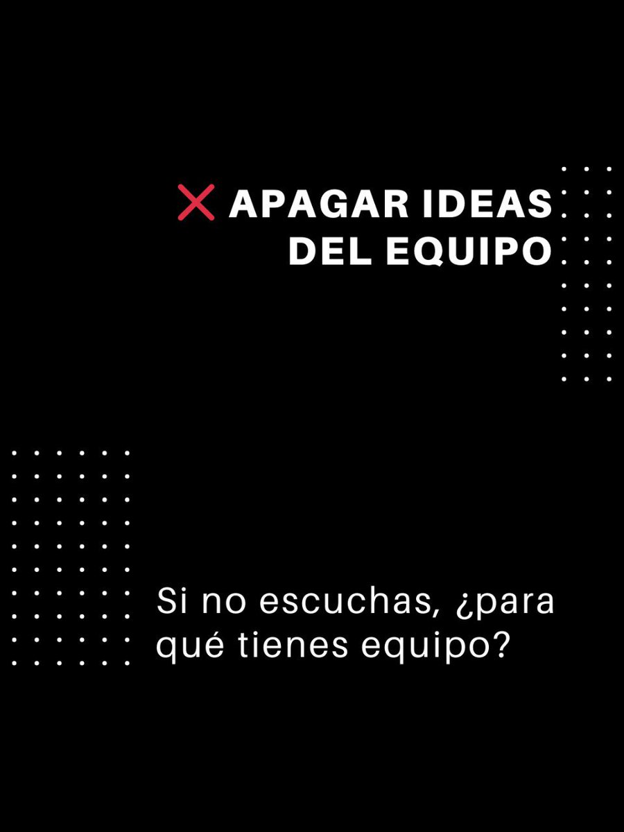 freddyviteri's tweet photo. Ser jefe ≠ líder.
 5 errores que deterioran equipos:
Sin expectativas 2) Miedo 3) Apagar ideas

Prometer/no cumplir 5) No dar ejemplo
 ¿Cuál ves más?
 #Liderazgo #GestiónDeEquipos #Cultura https://t.co/Bt01w6z9AH