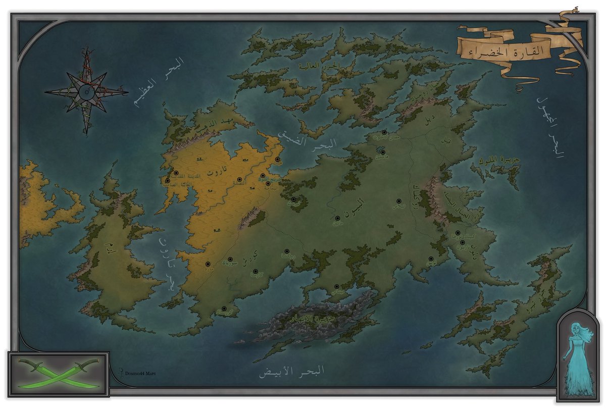 Black and white vs full color!
Which is better suited to this map?