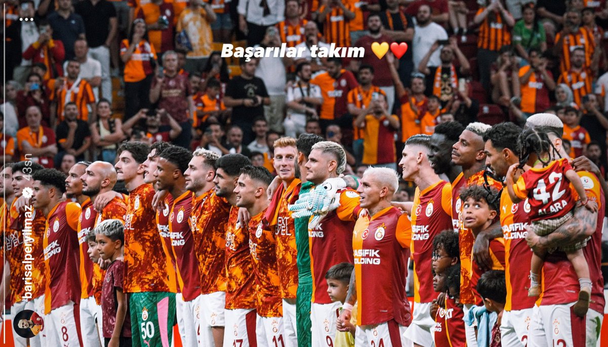 Haaaah şöyle adam olacaksın, hiç kimse GALATASARAY'dan büyük değildir.💛❤️#BarışAlperYılmaz