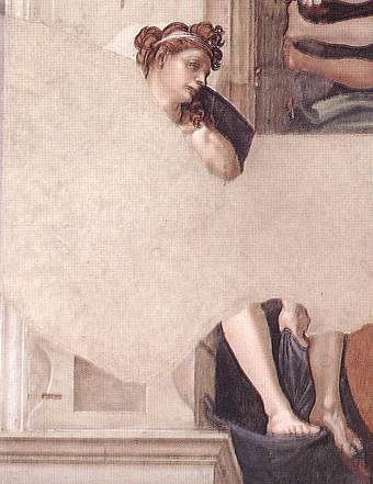Michelangelo (@fanmichelangelo) on Twitter photo Ignudo #artbots #michelangelo Ignudo #artbots #michelangelo
