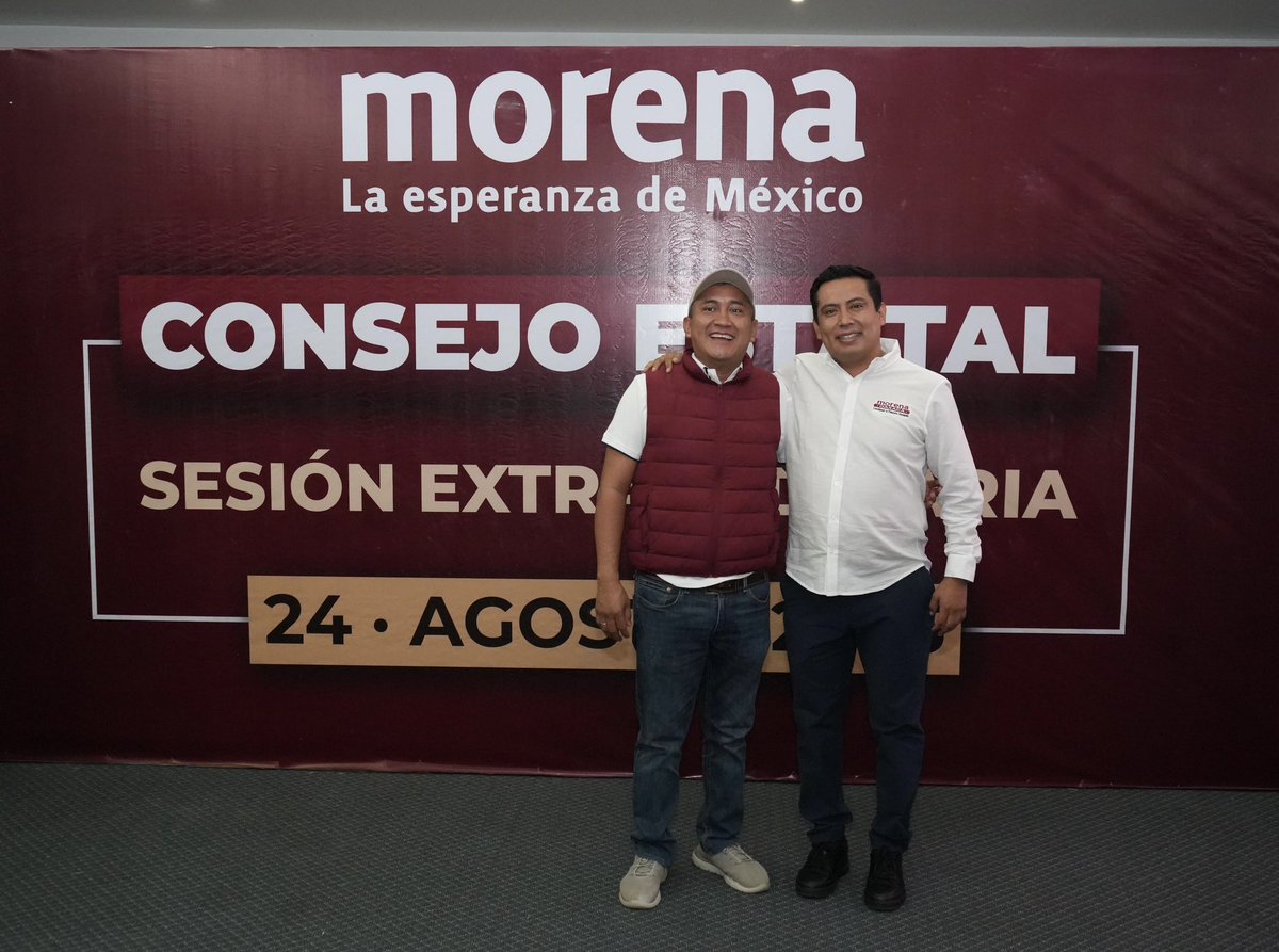 Esta mañana participé en la Sesión Extraordinaria del Consejo Estatal de #Morena, un espacio de diálogo y reflexión donde reafirmamos nuestro compromiso con el movimiento y con la transformación de Oaxaca y de México.

Durante la sesión, analizamos temas internos de nuestra