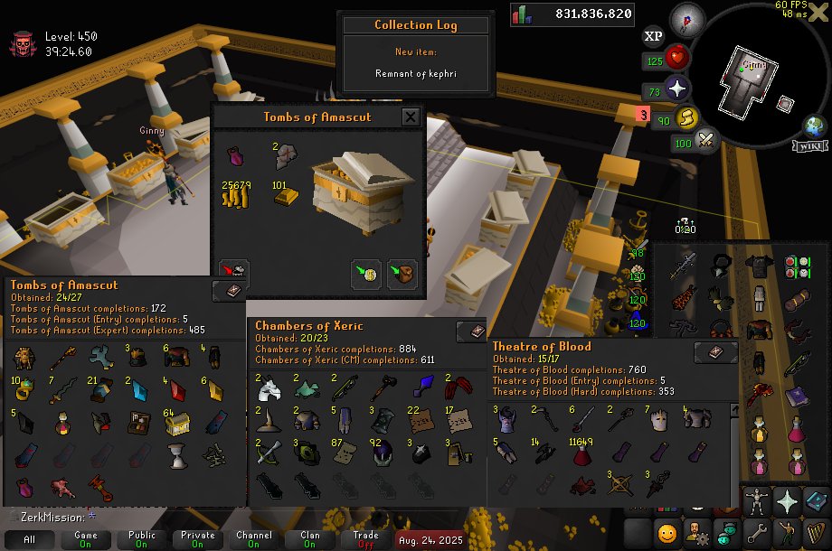 Im_Zerker's tweet image. All Raids Items, Pets, Kits and Transmogs done! 😎🤙