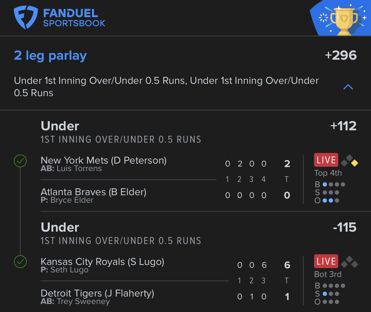 Sundays are for NRFIs ⚾️

3-Day Free Subscription ⬇️

dubclub.win/r/p/pri-c573d/…