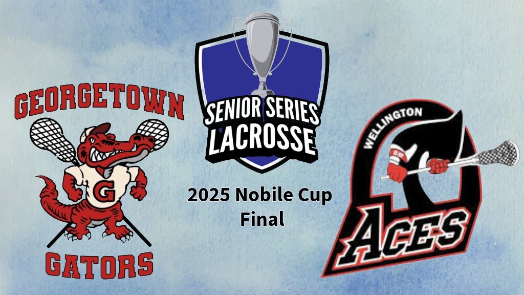 2025 Senior Series Lacrosse #NobileCup Final about to get underway! 
<a href="/GtownGators/">Georgetown Gators</a> 🆚 <a href="/WellingtonAces/">Centre Wellington Aces</a>